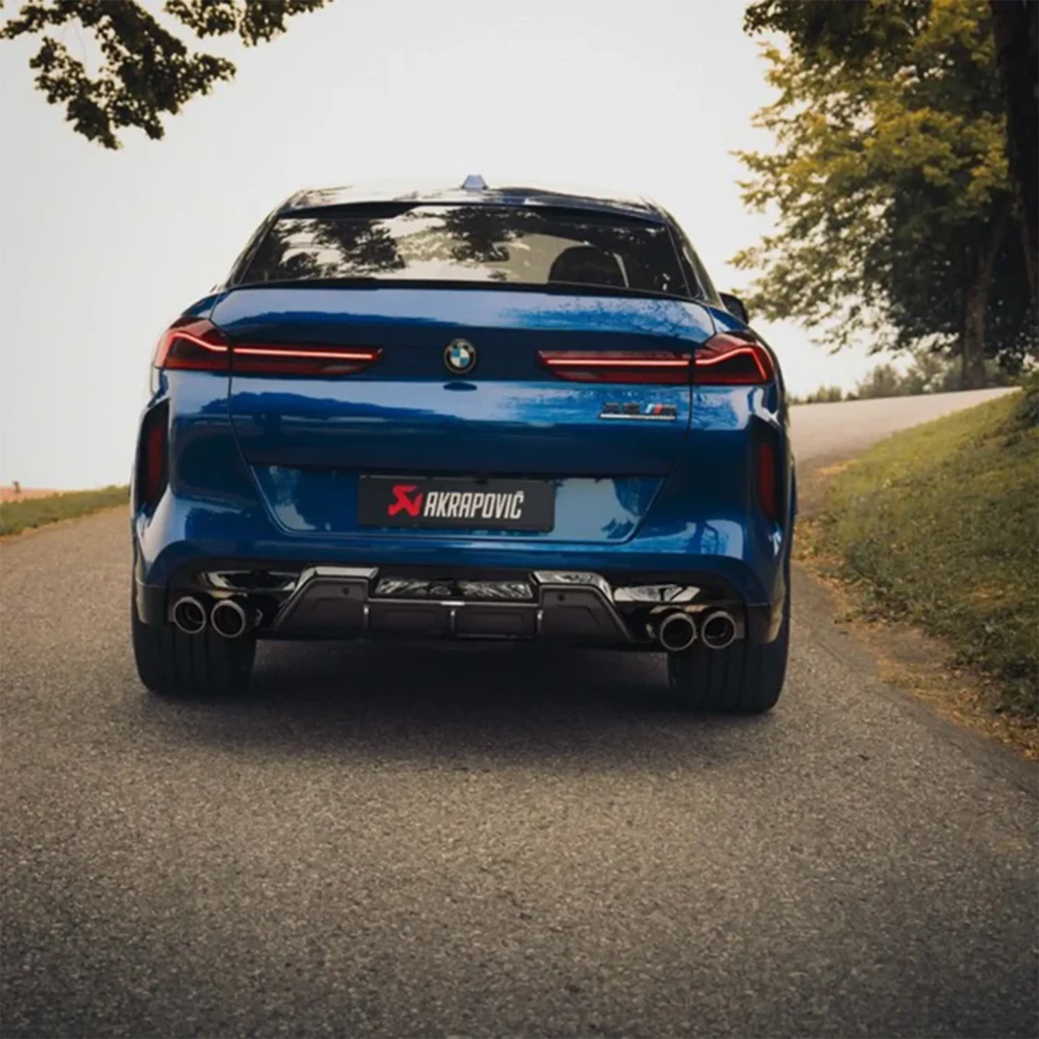 Akrapovic BMW F95 X5M & F96 X6M Competition Titanium Slip-On Line Exhaust (2024)