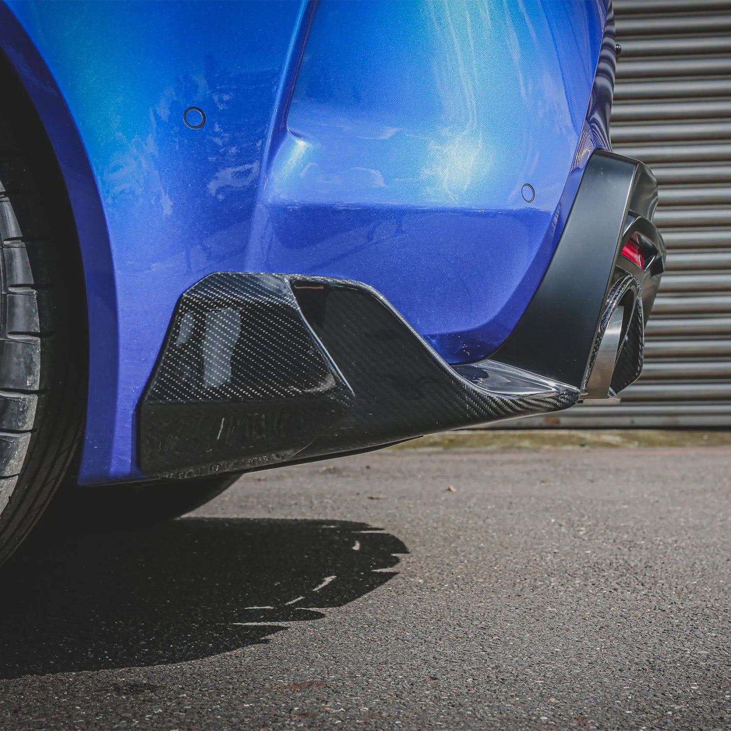 Armaspeed Toyota GR Supra A90 Gloss Carbon Fibre Rear Side Splitters