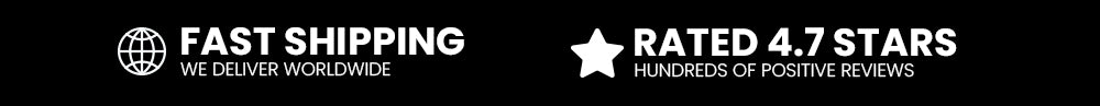 Fast Worldwide Shipping And Rated 4.7 Stars