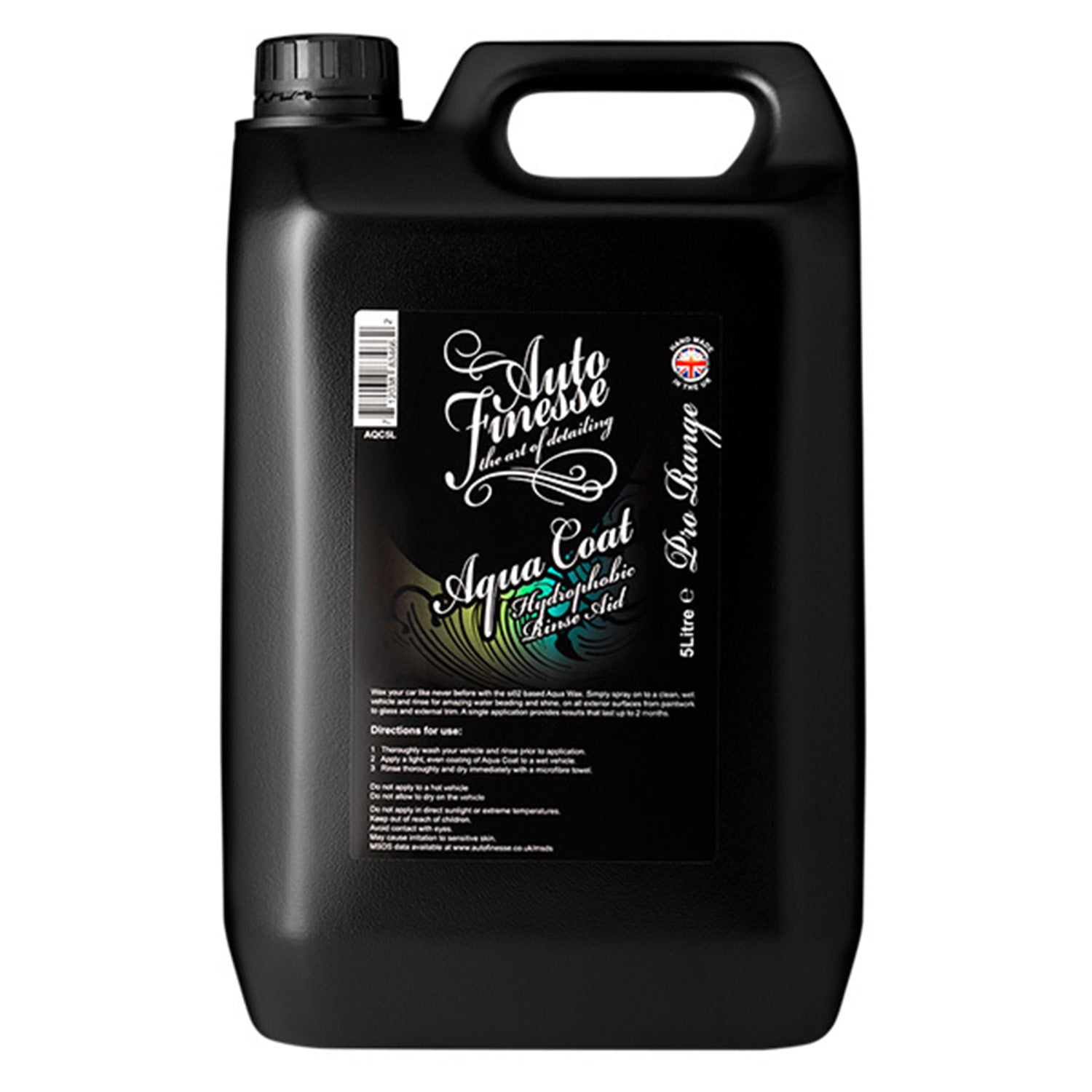 Auto Finesse Aqua Coat 5 Litre Bottle