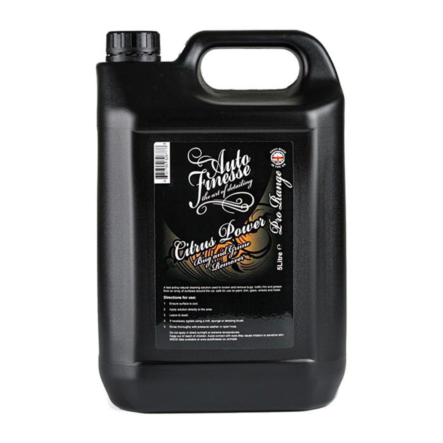 Auto Finesse Citrus Power Bug & Grime Remover 5 Litre Bottle