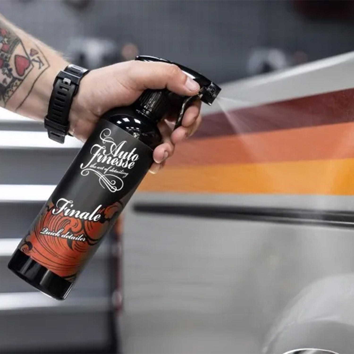 Auto Finesse Finale Quick Detailer Application