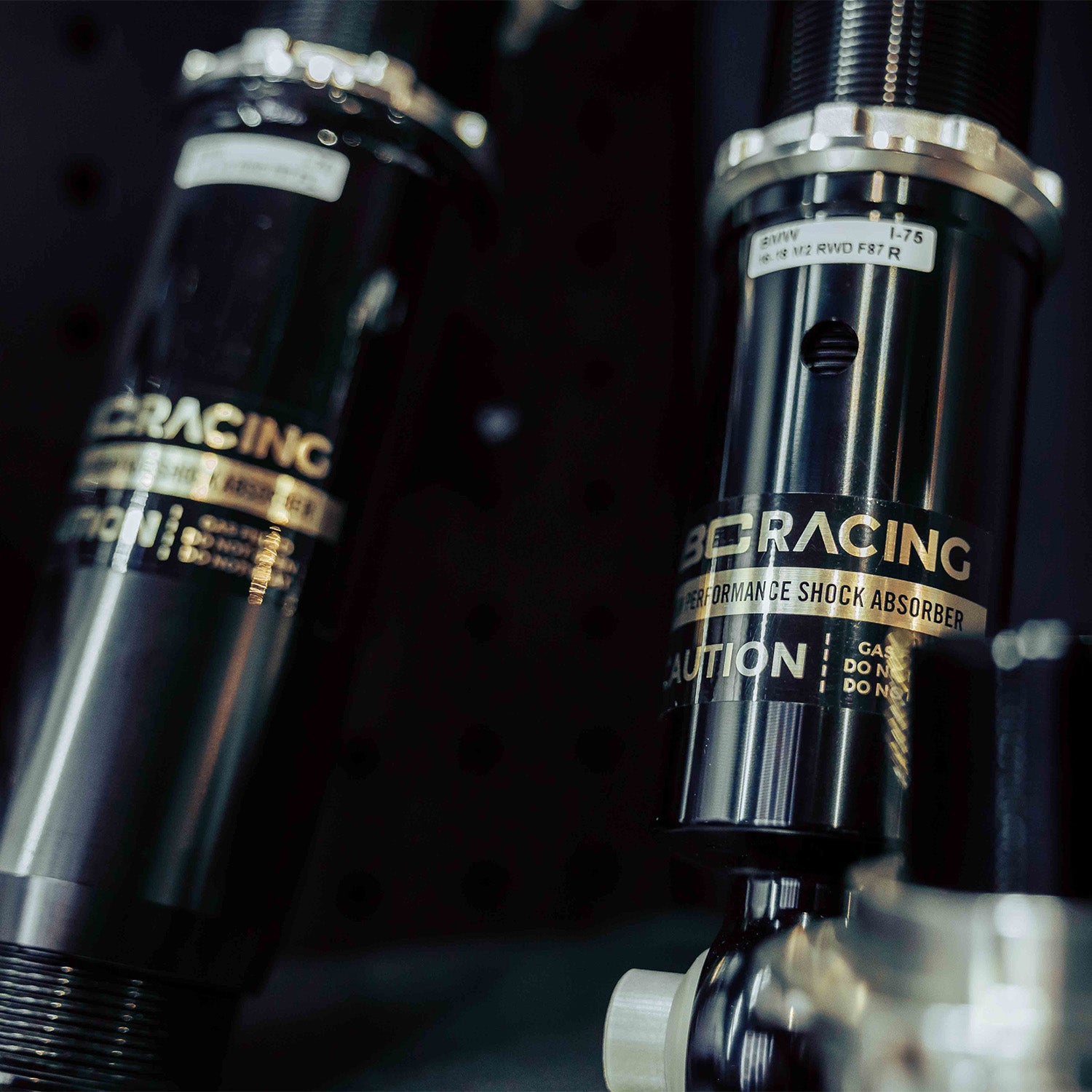 BC Racing BMW M2 F87 BR Series 1 Way Adjustment Coilover