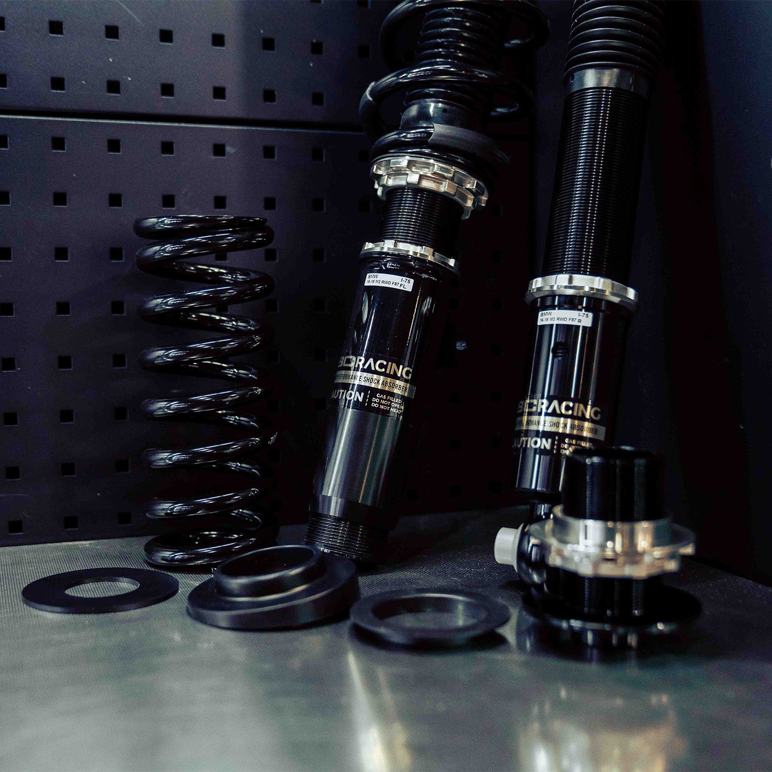 BC Racing BMW M2 F87 BR Series 1 Way Adjustment Coilover