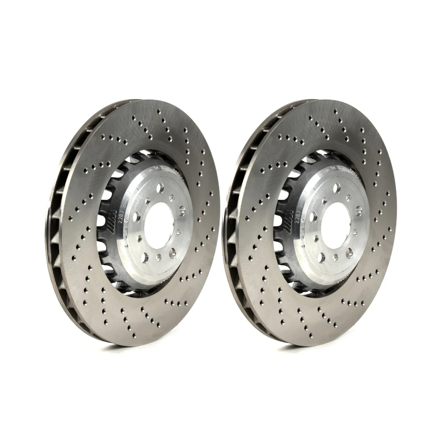 Genuine BMW OEM Front Brake Discs/Rotors Pair For BMW F10 M5 & F06/F12/F13 M6 34112284101 34112284102
