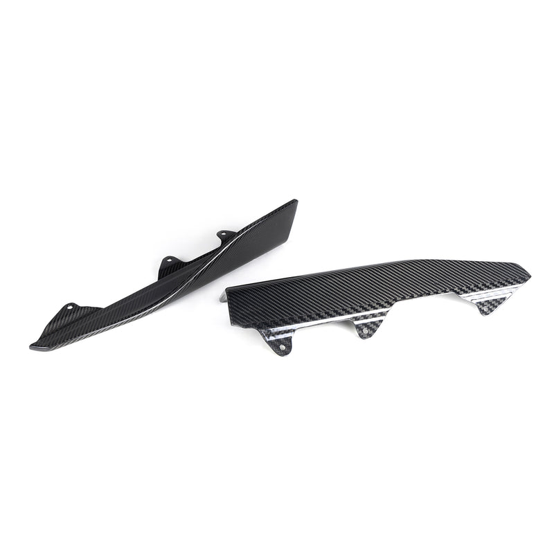 MHC+ Carbon Front Winglets For BMW F87 M2 & M2 Competition Bottom Side