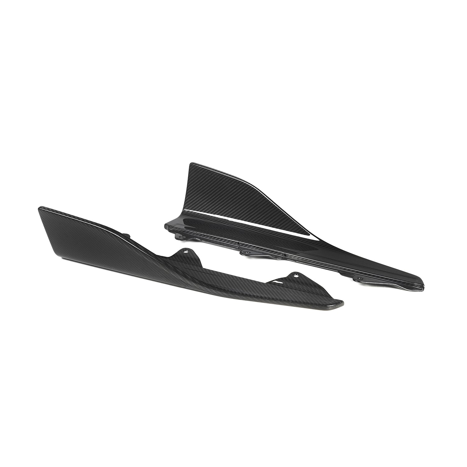 MHC+ Carbon Front Winglets For BMW F87 M2 & M2 Competition Front Side