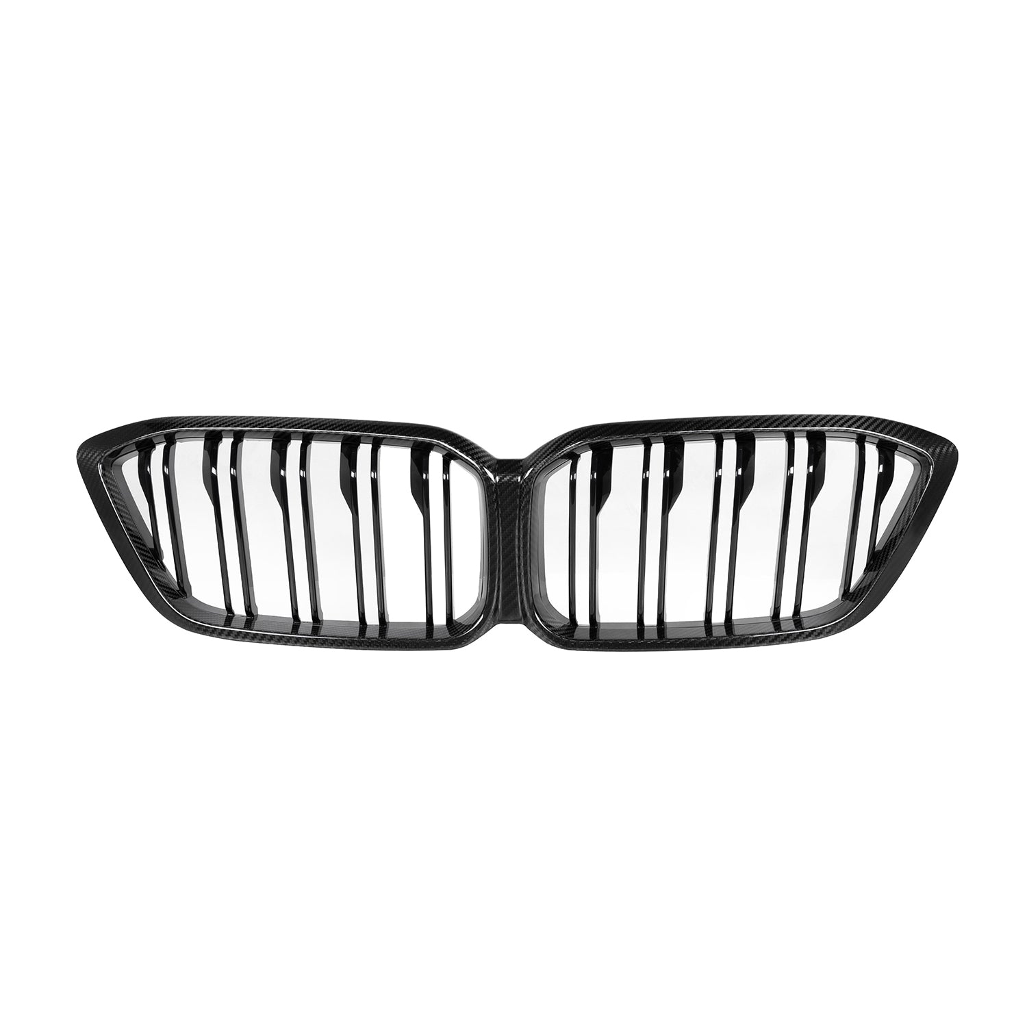 BMW F87 M2 Competition OEM+ Premium Front Grille By MHC LDN Gloss Carbon Fibre & Gloss Black