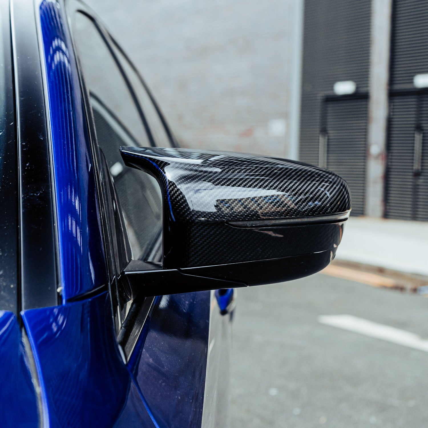 BMW F90 M5 Gloss Carbon Fibre Wing Mirror Covers By MHC LDN