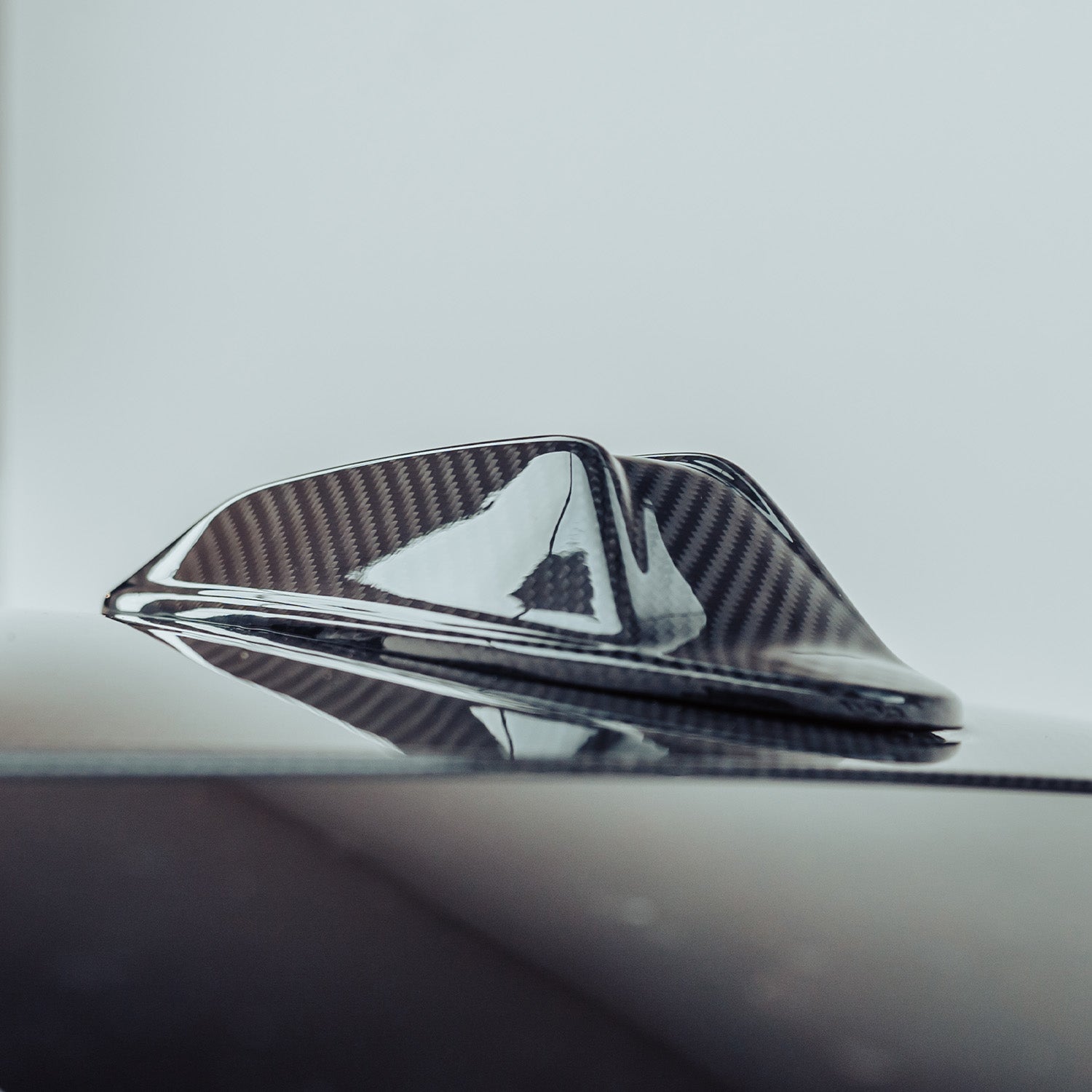 BMW Carbon Fibre Shark Fin Antenna Cover For BMW G80, G81, M3 & G20 G21 3 Series LCI By MHC LDN