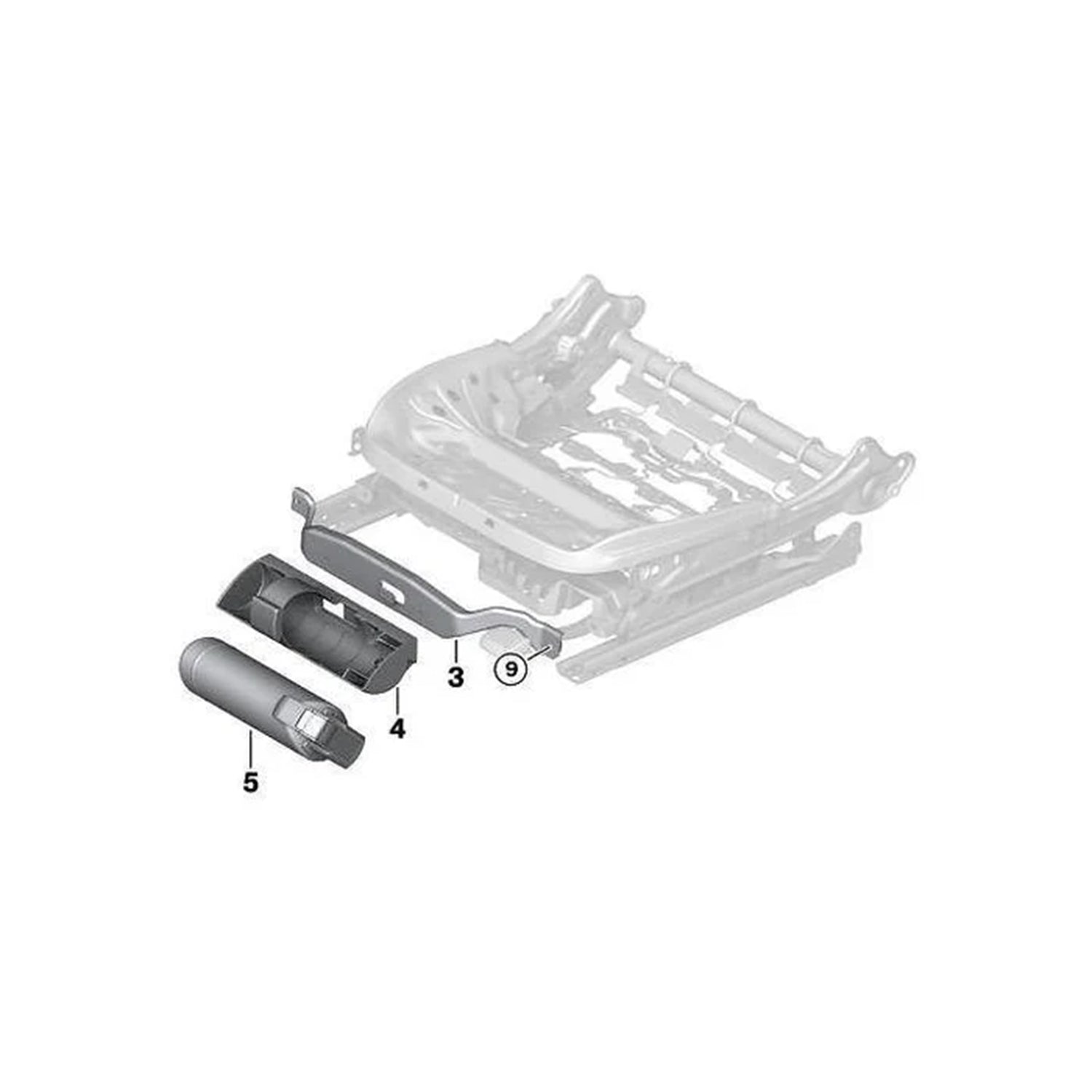 BMW M Performance Fire Extinguisher Kit For G80 M3 & G82 M4