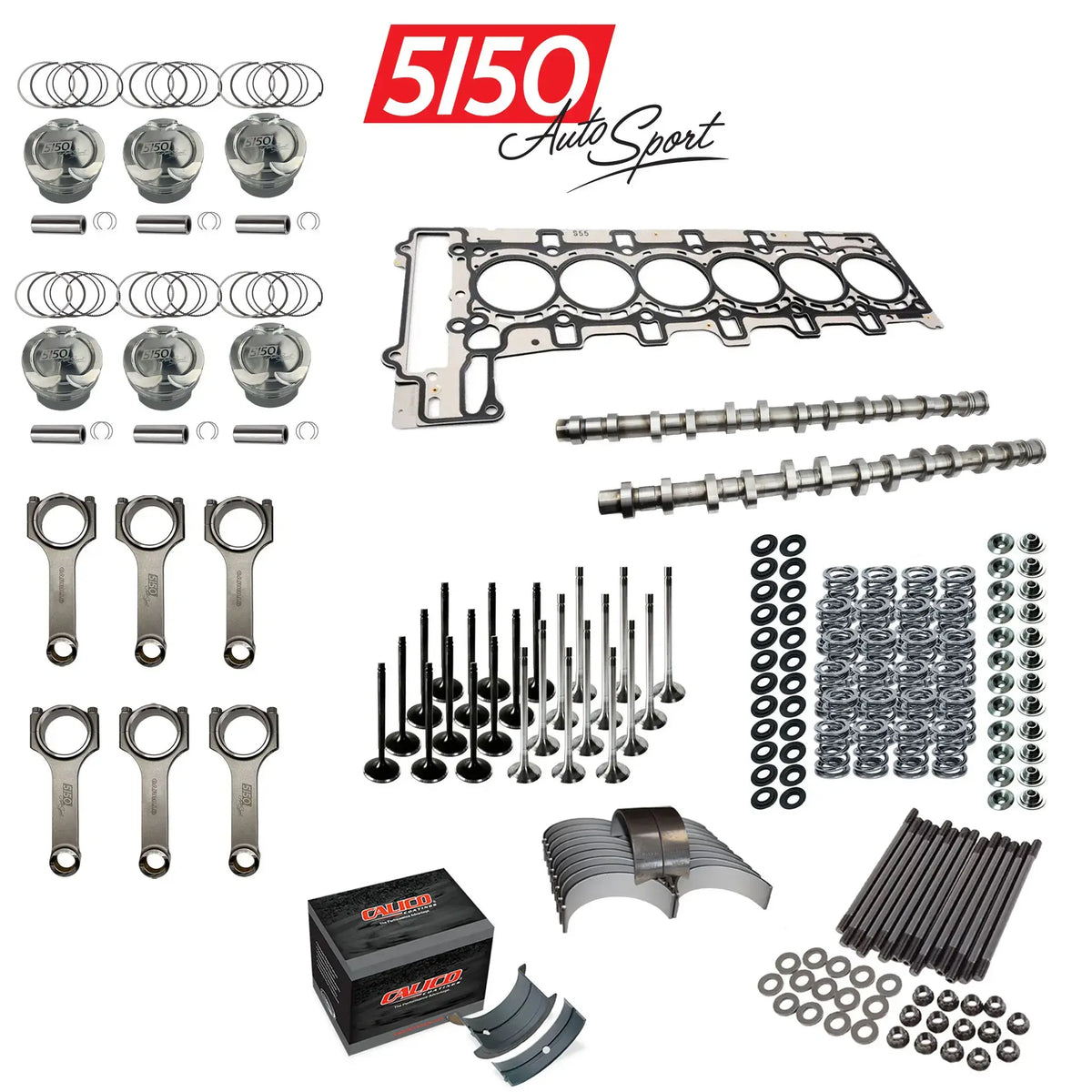 5150 AutoSport BMW S55 Complete Engine Build Kit