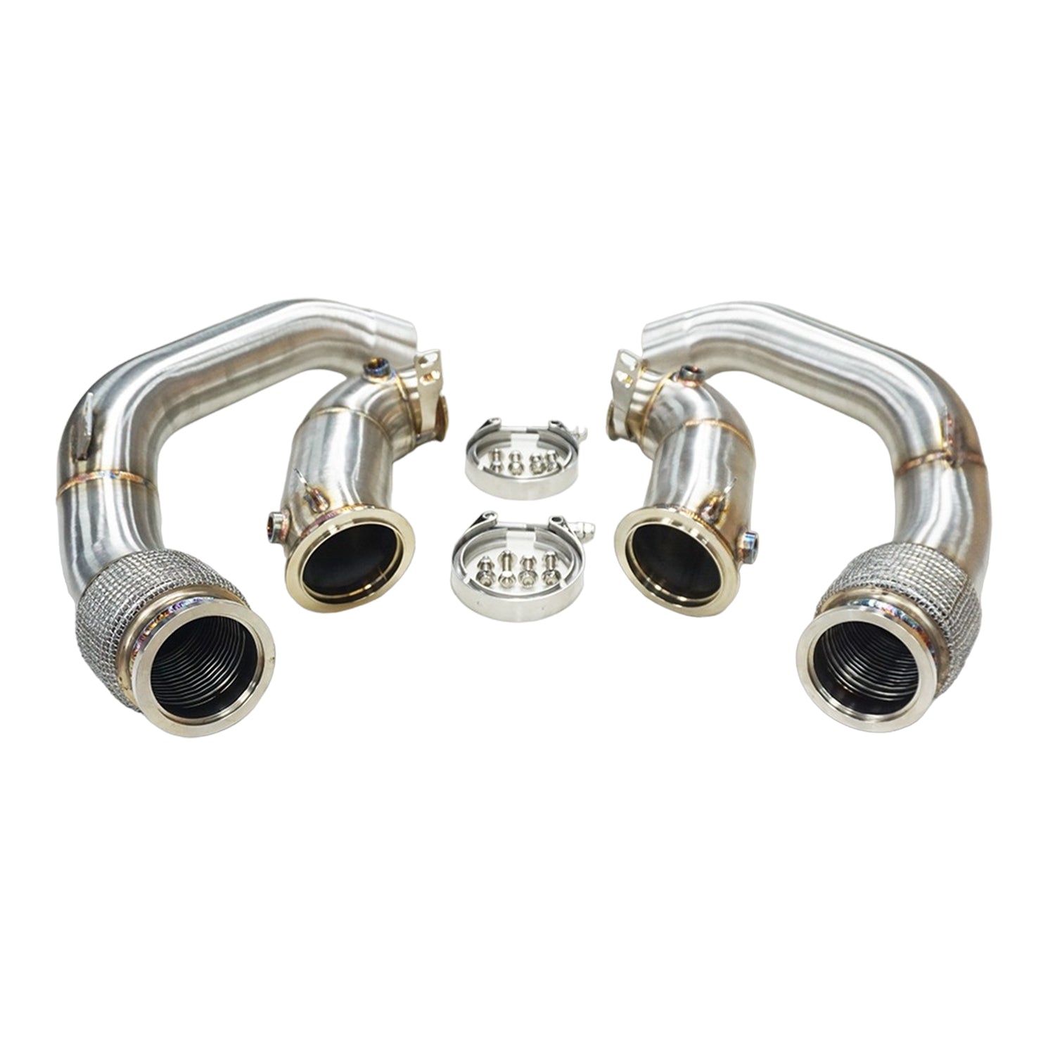BMW S63 4.4T Decat Downpipes - F95 X5M & F96 X6M 2020+
