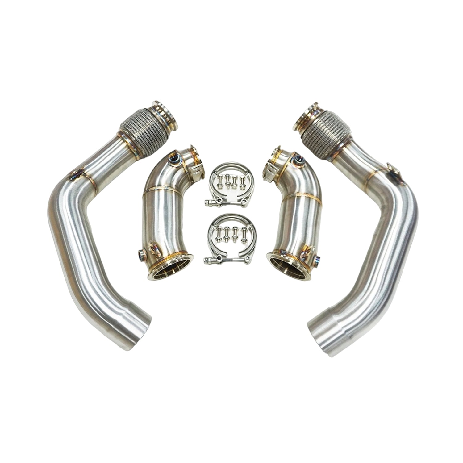 BMW S63 4.4T Decat Downpipes - F95 X5M & F96 X6M 2020+