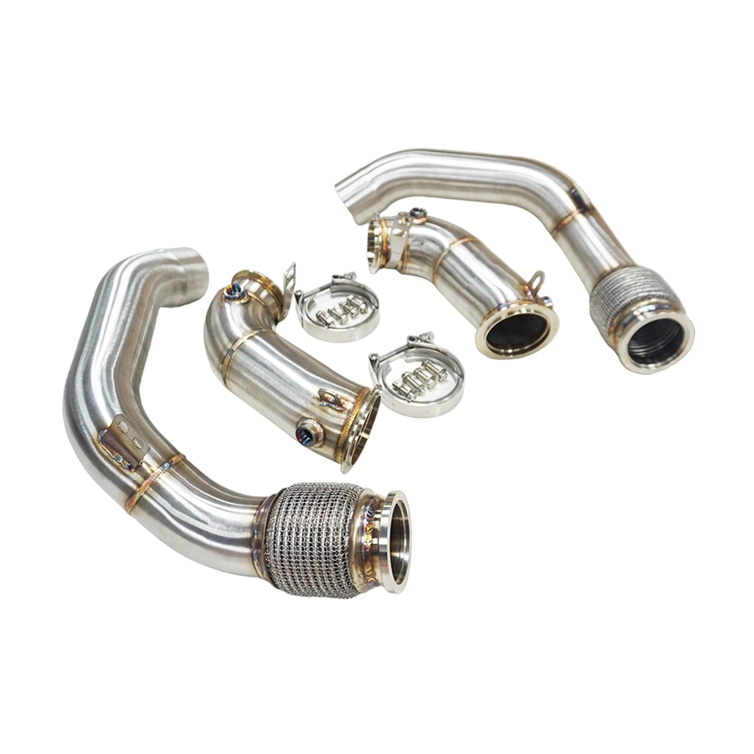 BMW S63 4.4T Decat Downpipes - F95 X5M & F96 X6M 2020+