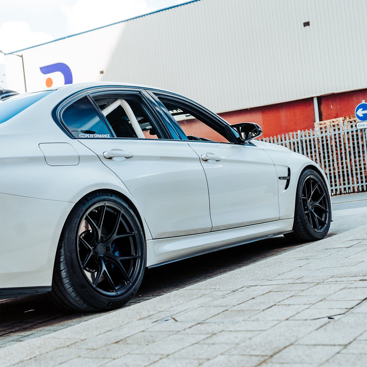 Bola FP2 19 Forged Alloy Wheels In Satin Black On BMW F80 M3