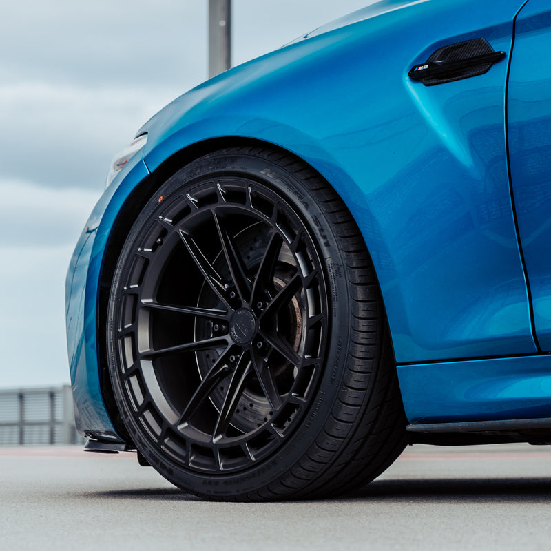 Bola FP3 19" Forged Alloy Wheels In Satin Black - Wider Rear