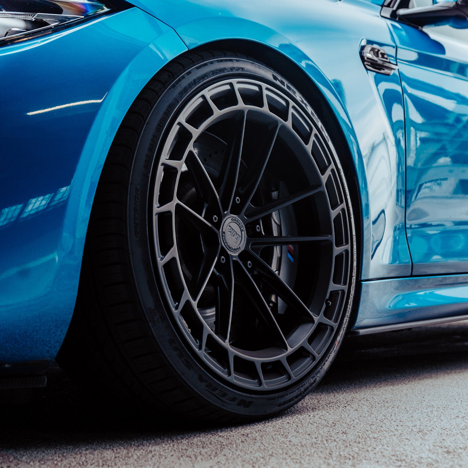 Bola FP3 19" Forged Alloy Wheels In Satin Black - Wider Rear