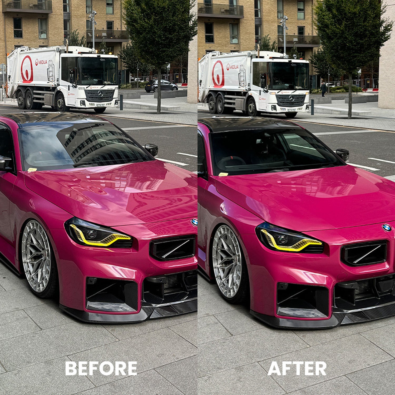 CPL Filter Phone Camera Lens For Smartphones - Before and After