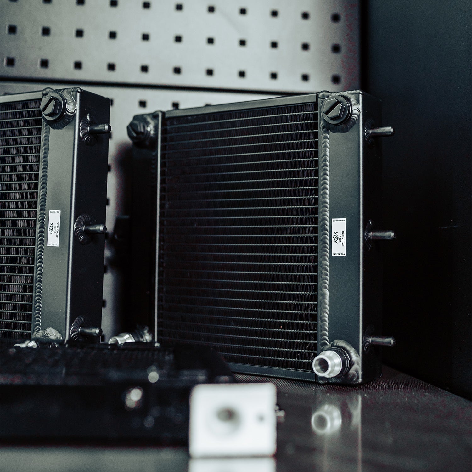 CSF Auxiliary Radiators for the BMW F80 M3, F82 M4 & F87 M2 Competition with the S55 engine. Part Number: 8258