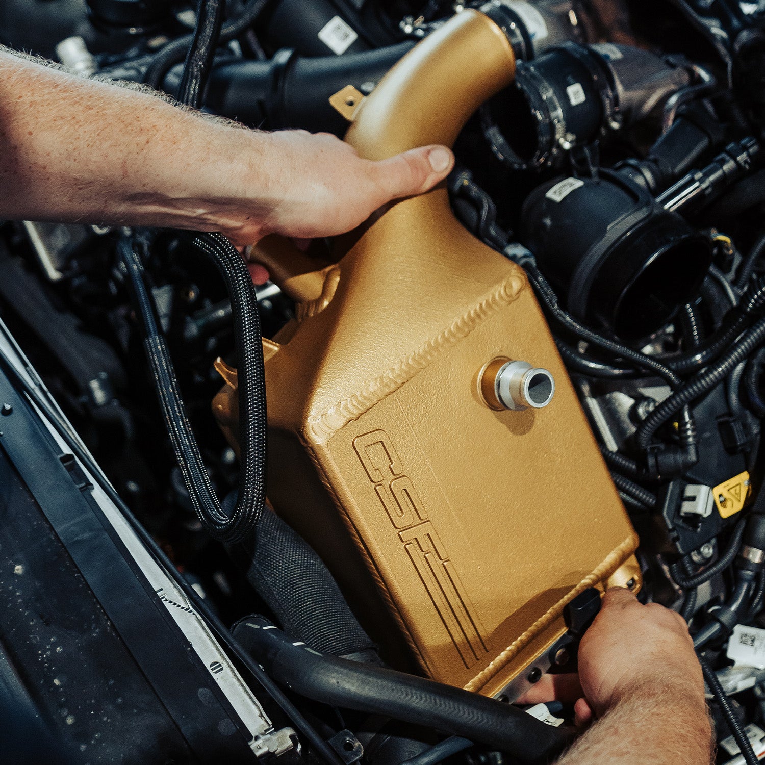 CSF Radiators BMW G90 & G99 M5 S68 High Performance Charge Air Coolers 8351