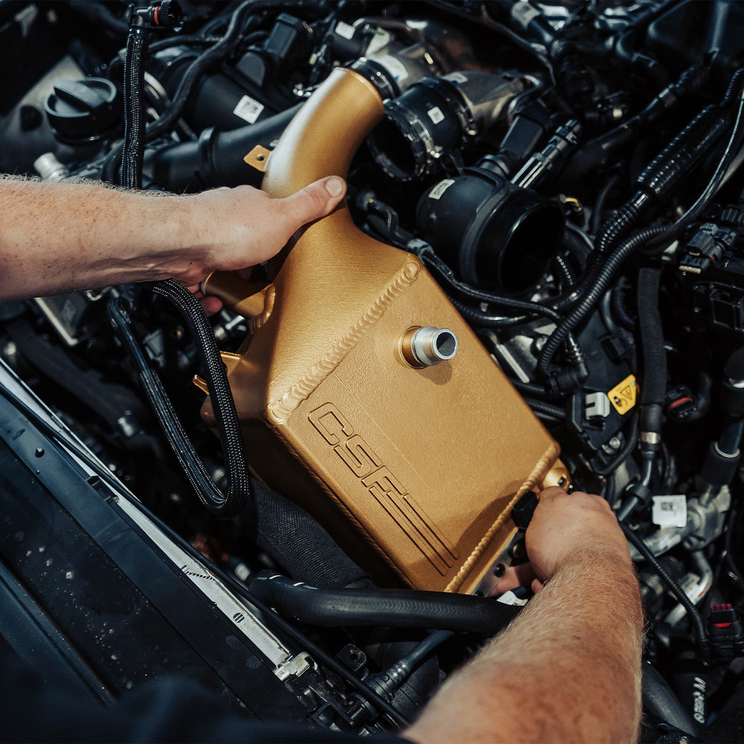 CSF Radiators BMW G90 & G99 M5 S68 High Performance Charge Air Coolers 8351