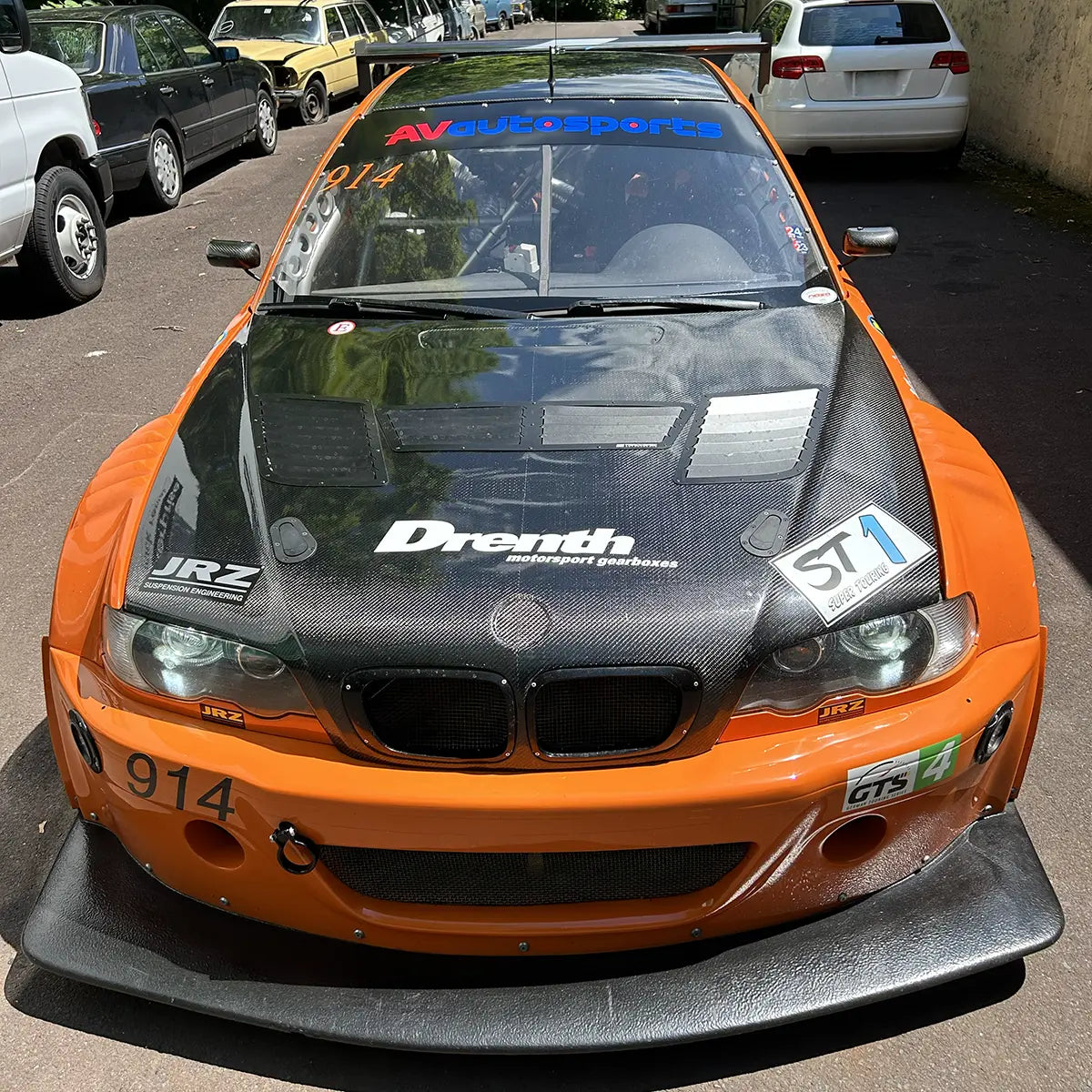 E46 M3 Track-Spec Carbon Fiber Hood