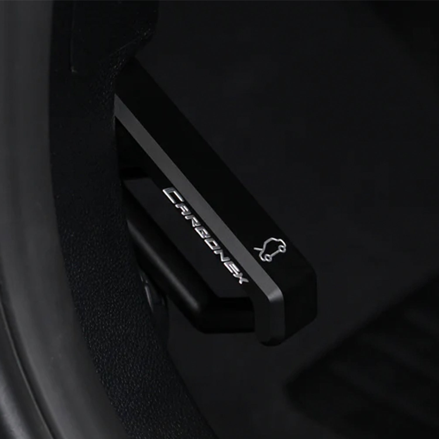 Carbonex Bonnet Hood Latch Handle In Black For BMW E Series