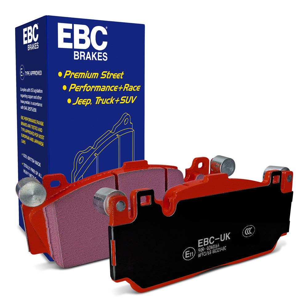 EBC Redstuff Front Brake Pads DP32148C for BMW M3, M4, M5, M6, M2 CS, M2 Competition, M3 CS, M3 Competition, M4 CS, M4 Competition