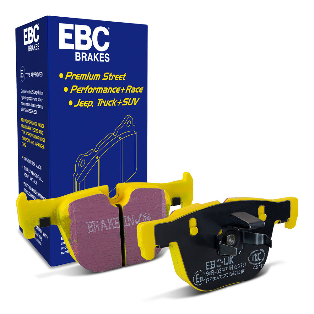 EBC Yellowstuff Rear Brake Pads DP42131R for BMW F30/F31 3 Series, F32-F36 4 Series, F34 3 Series GT, F34 3 Series xDrive GT
