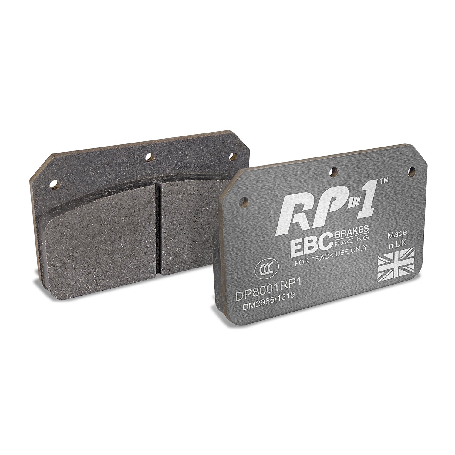 EBC Racing RP-1 Rear Brake Pads DP82425RP1 for BMW M3, M4, M2 CS, M2 Competition, M3 CS, M3 Competition, M4 CS, M4 Competition