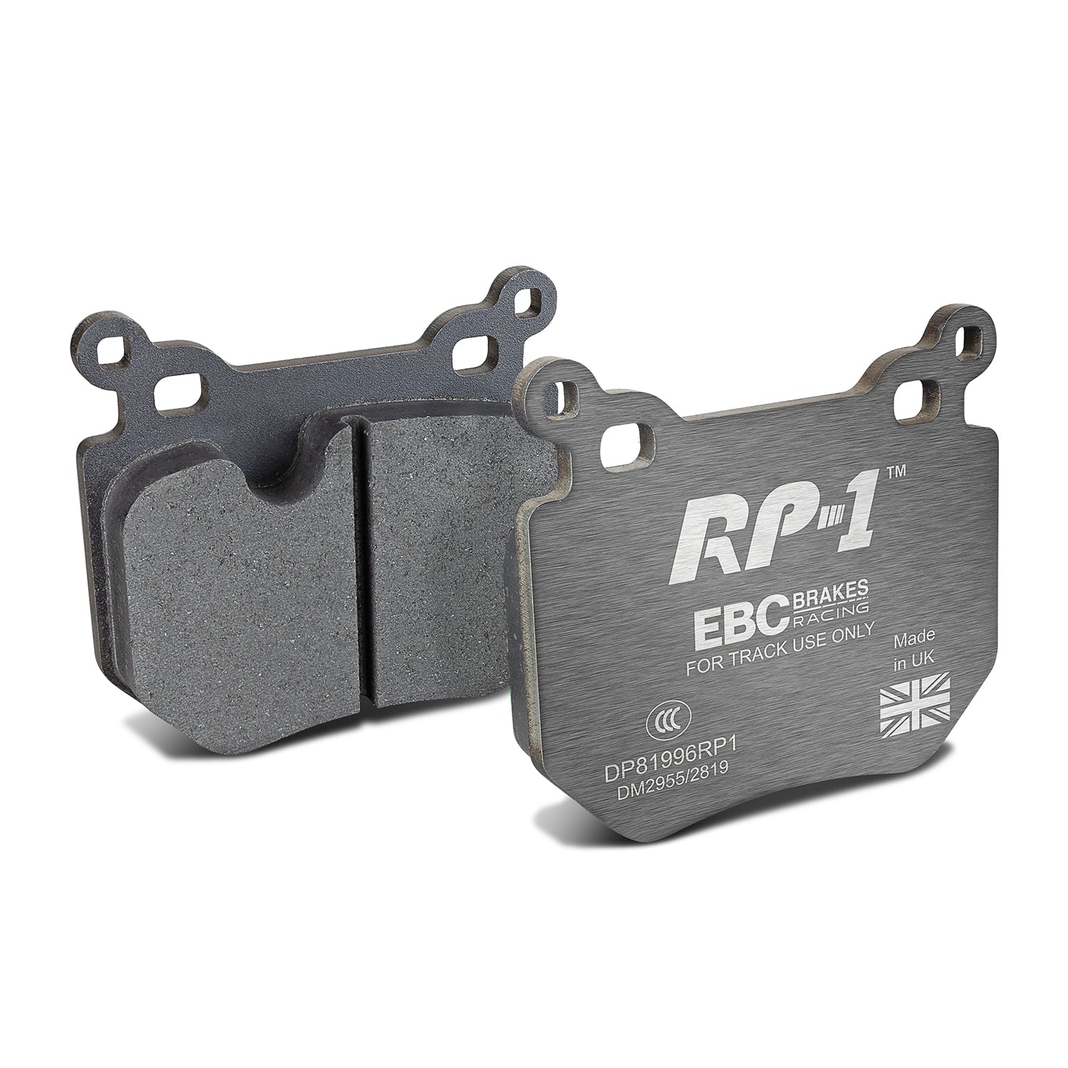 EBC Racing RP-1 Rear Brake Pads DP81996RP1 for BMW E82/E88 1 Series