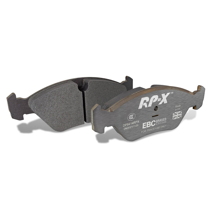EBC Racing RP-X Front Brake Pads DP8414RPX for BMW E28 5 Series, E24 6 Series, M3, Alpina E21/E30 B6, Alpina E21/E30 C1, Alpina E30 C2