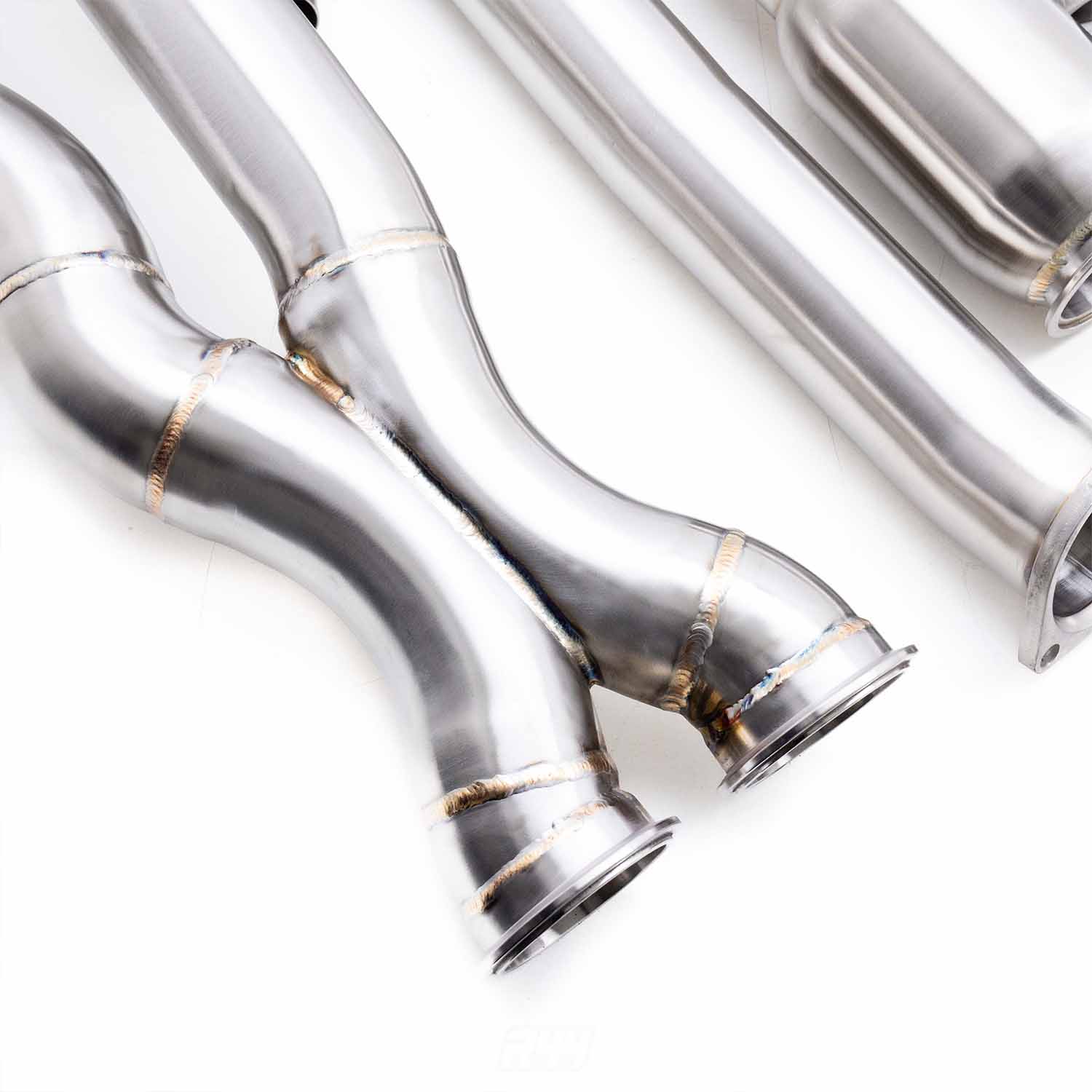 Deep Tone Industries BMW F87 M2 Competition Resonated Equal Length Midpipe (2018-2021)