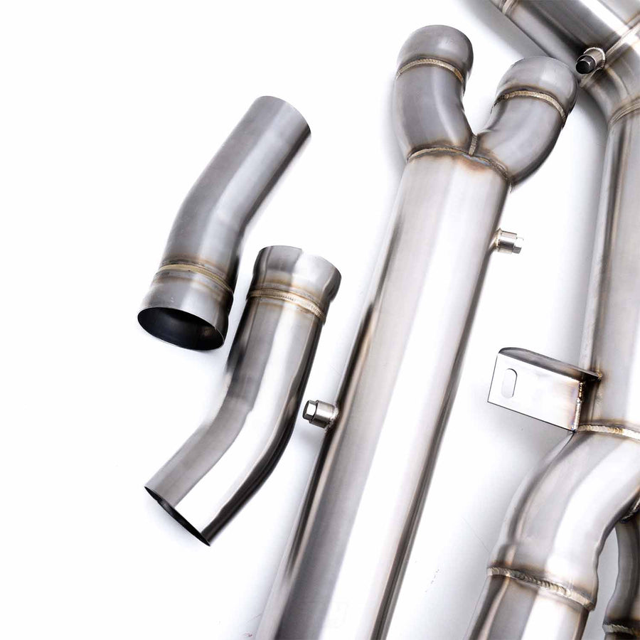 Deep Tone Industries BMW F97 X3M & F98 X4M Pre-LCI Wide Single Midpipe (2019-2021)