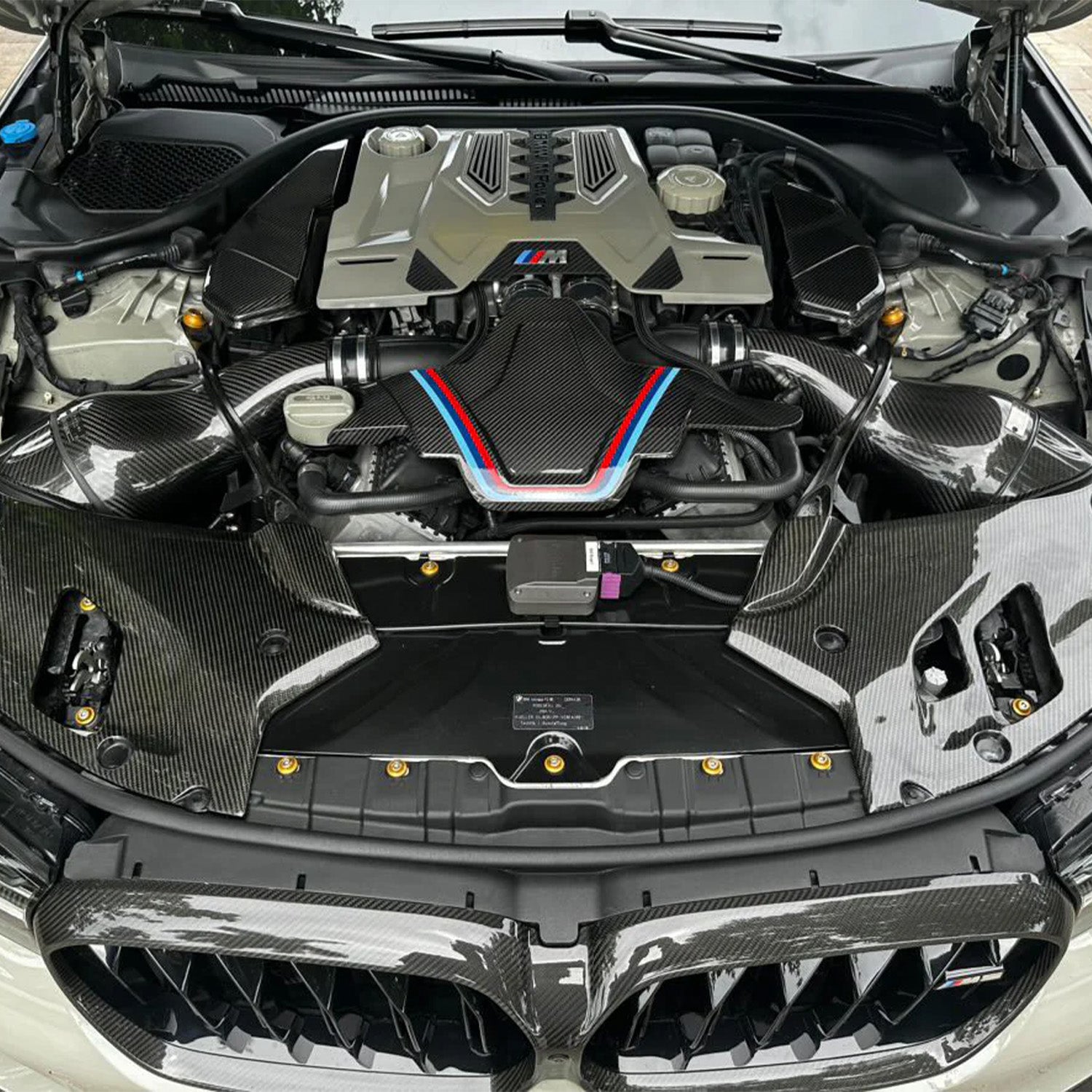 Downstar Inc BMW F90 M5 & F9X M8 Billet Engine Dress Up Kit