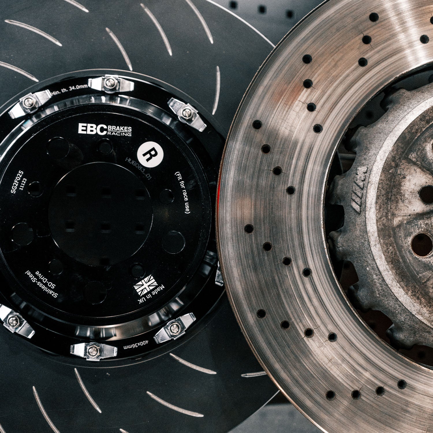 EBC BMW 2NH 2 Piece Floating Front Brake Discs (F87 M2 Competition, F10 M5 & 12 M6)