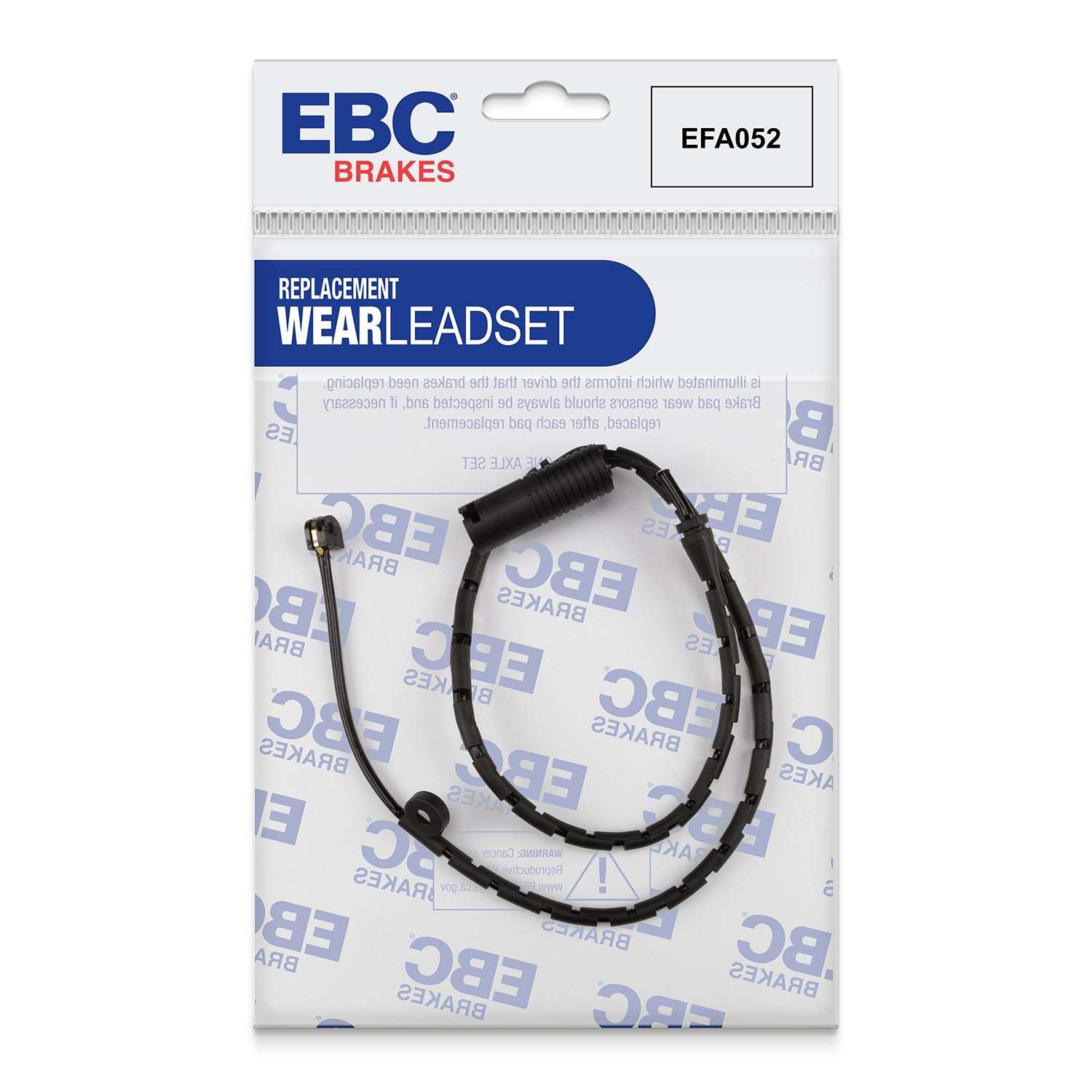 EBC Brake Wear Sensor Lead EFA052 for BMW E46 3 Series, E53 X5