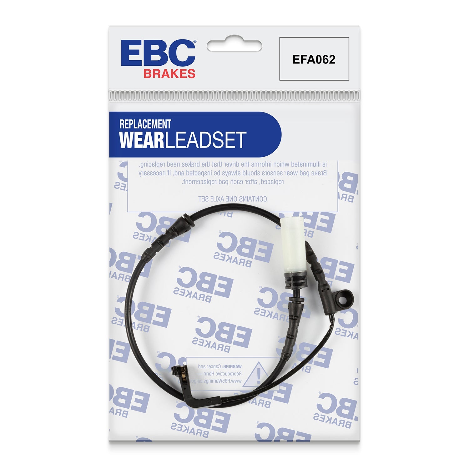 EBC Brake Wear Sensor Lead EFA062 for BMW E60/E61 5 Series, E63/E64 6 Series, E60 5 Series X E61