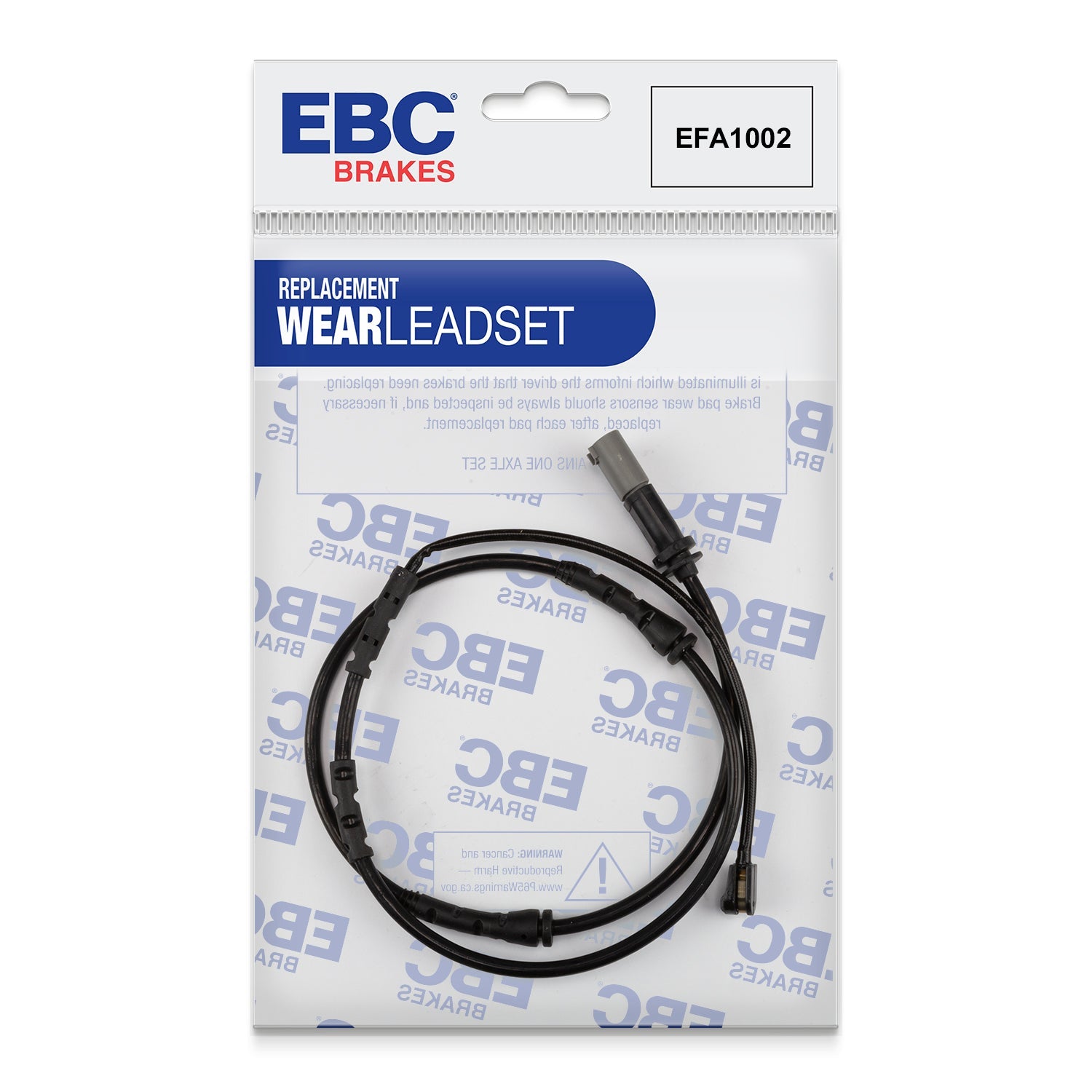 EBC Brake Wear Sensor Lead EFA1002 for BMW i8