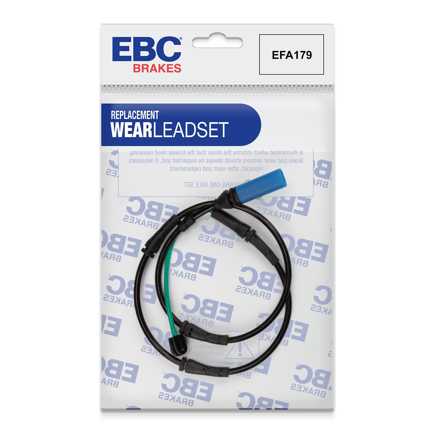 EBC Brake Wear Sensor Lead EFA179 for BMW G30/G31 5 Series, G11/G12 7 Series, G14-G16 8 Series, M5, M8, M5 Competition, M8 Competition