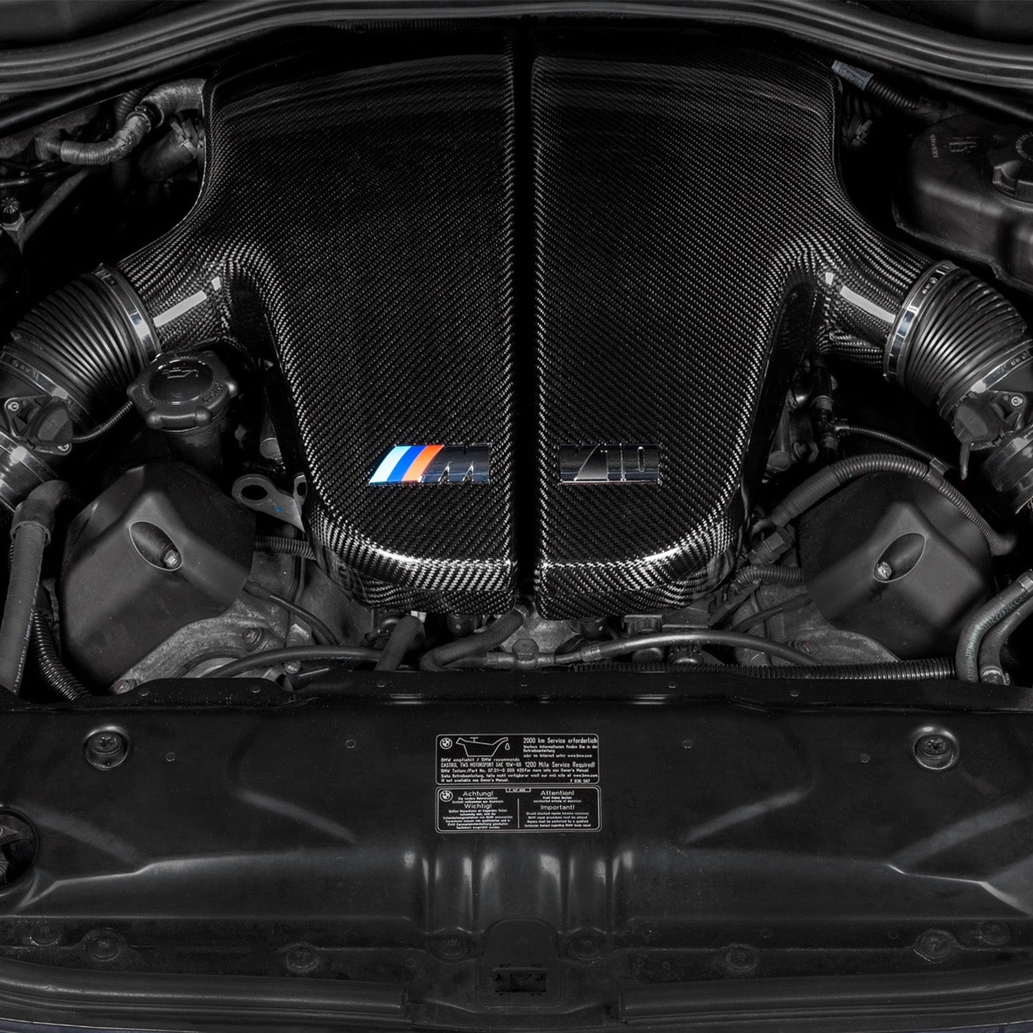 Eventuri BMW E60/E61 M5 & E63/E64 M6 S85 Carbon Fibre Plenum