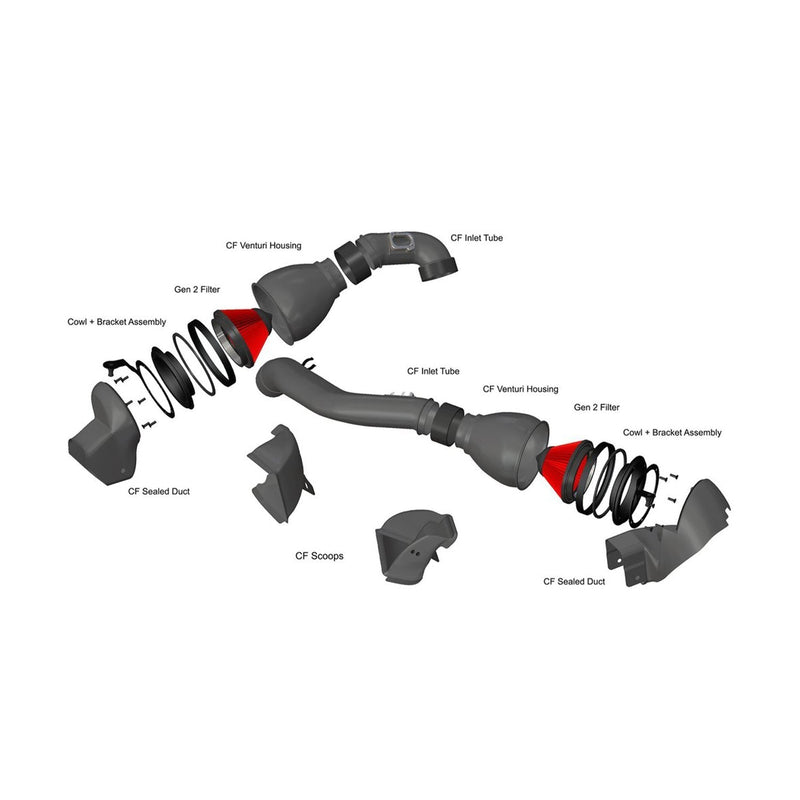 Eventuri BMW M3/M4 S55 V2 Performance Intake In Carbon Fibre (F80/F82/F83)-R44 Performance