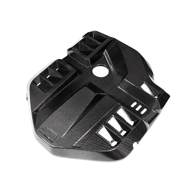 Eventuri Gloss Carbon Fibre Engine Cover For BMW G80 M3 G82 M4 G87 M2 Above