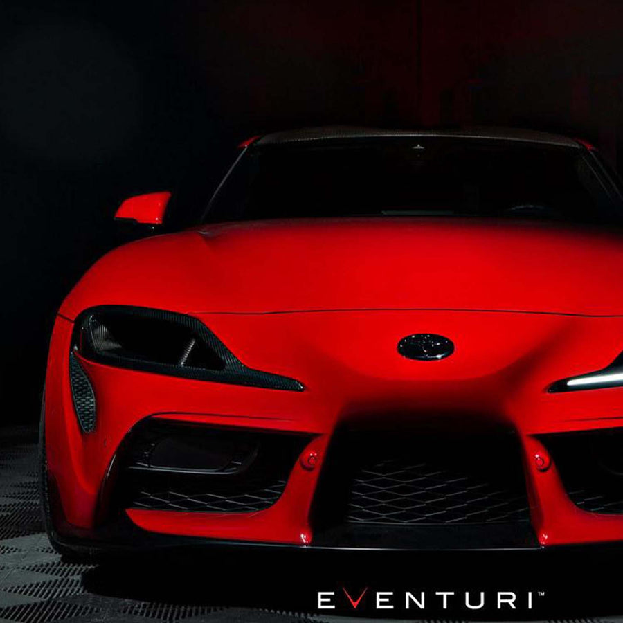 Eventuri Toyota Supra Headlamp Race Intake Duct In Black Carbon Fibre (A90)-R44 Performance