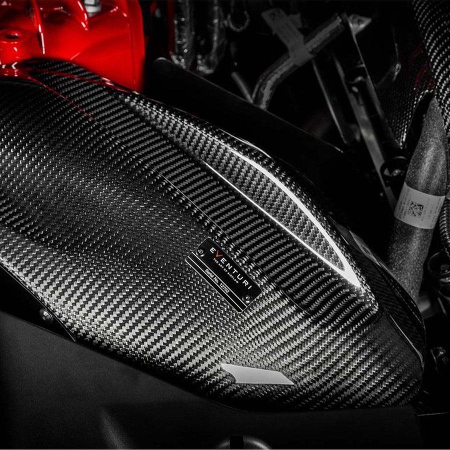 Eventuri Toyota Supra Intake System In Black Carbon Fibre (A90)-R44 Performance