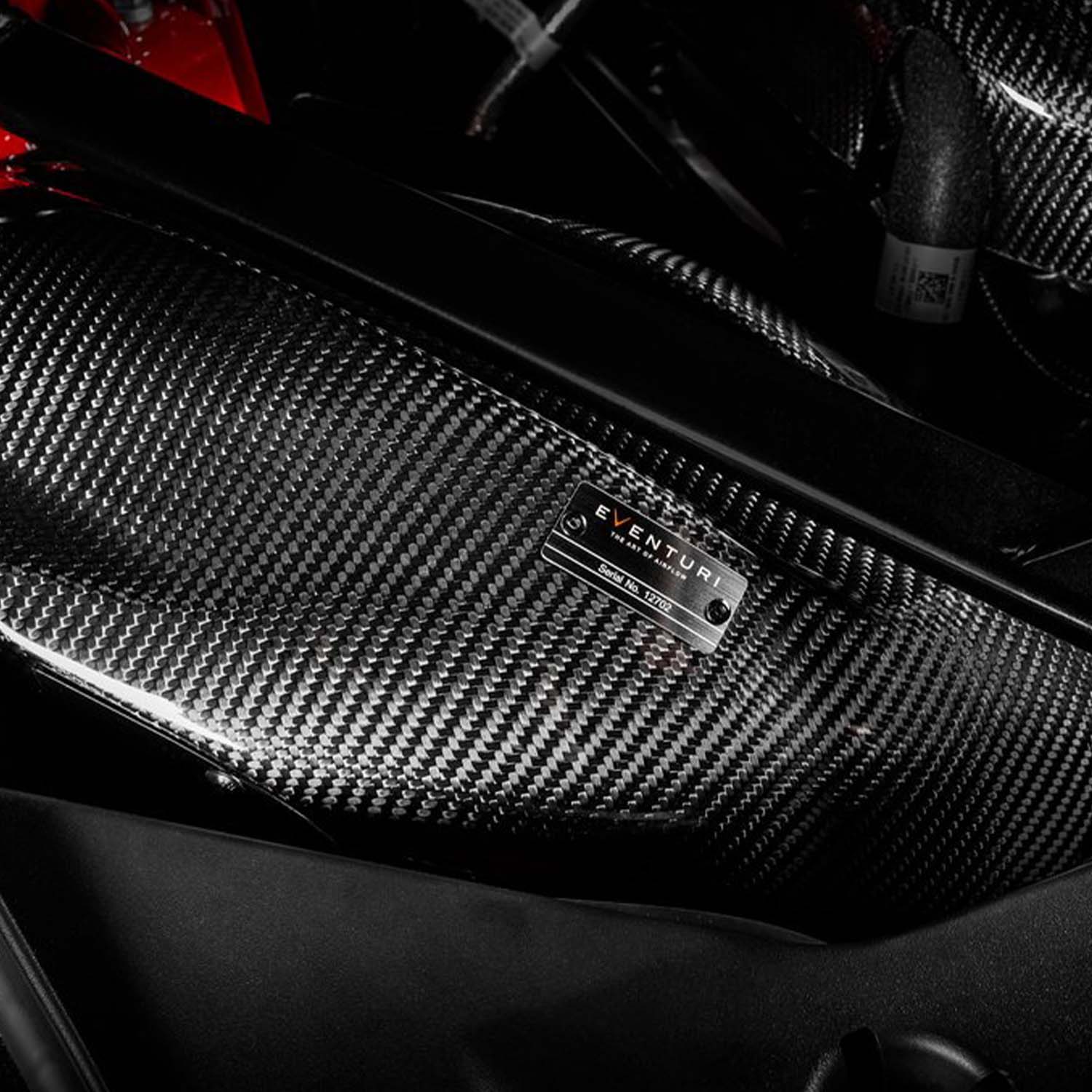 Eventuri Toyota Supra Intake System In Black Carbon Fibre (A90)-R44 Performance