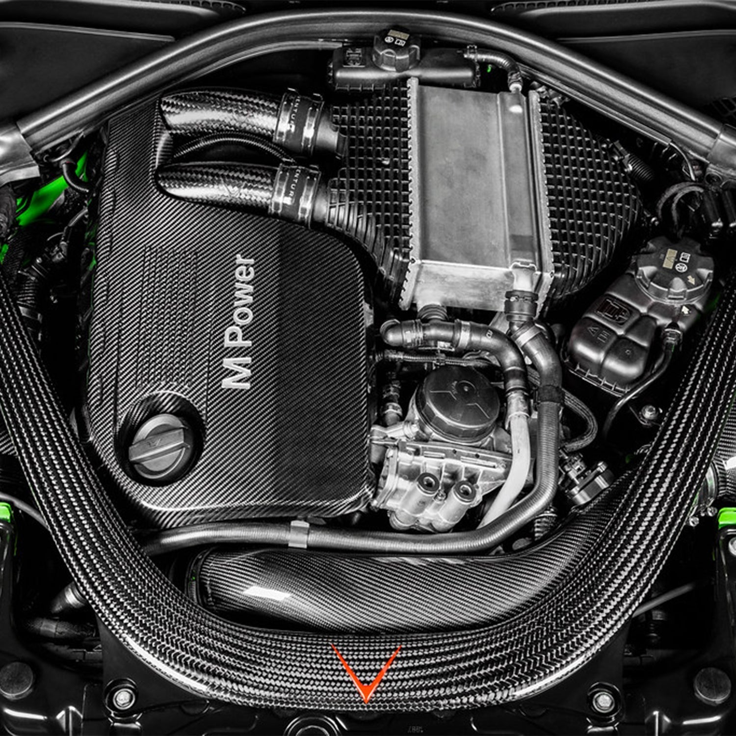 Eventuri BMW S55 Charge Pipes In Carbon Fibre (F80 M3, F82 M4 & F87 M2 Competition) EVE-S55-CF-CHG - R44 Performance