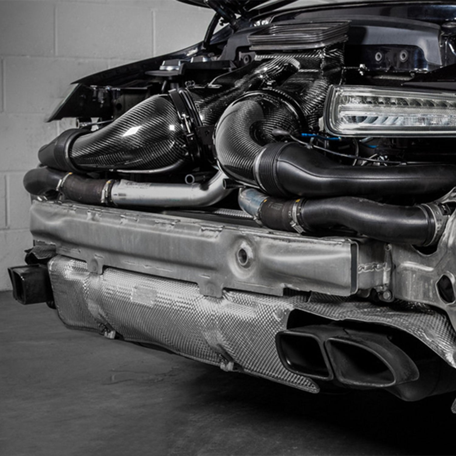 Eventuri Porsche 911 Turbo & Turbo S Carbon Fibre Intake System (991) - R44 Performance