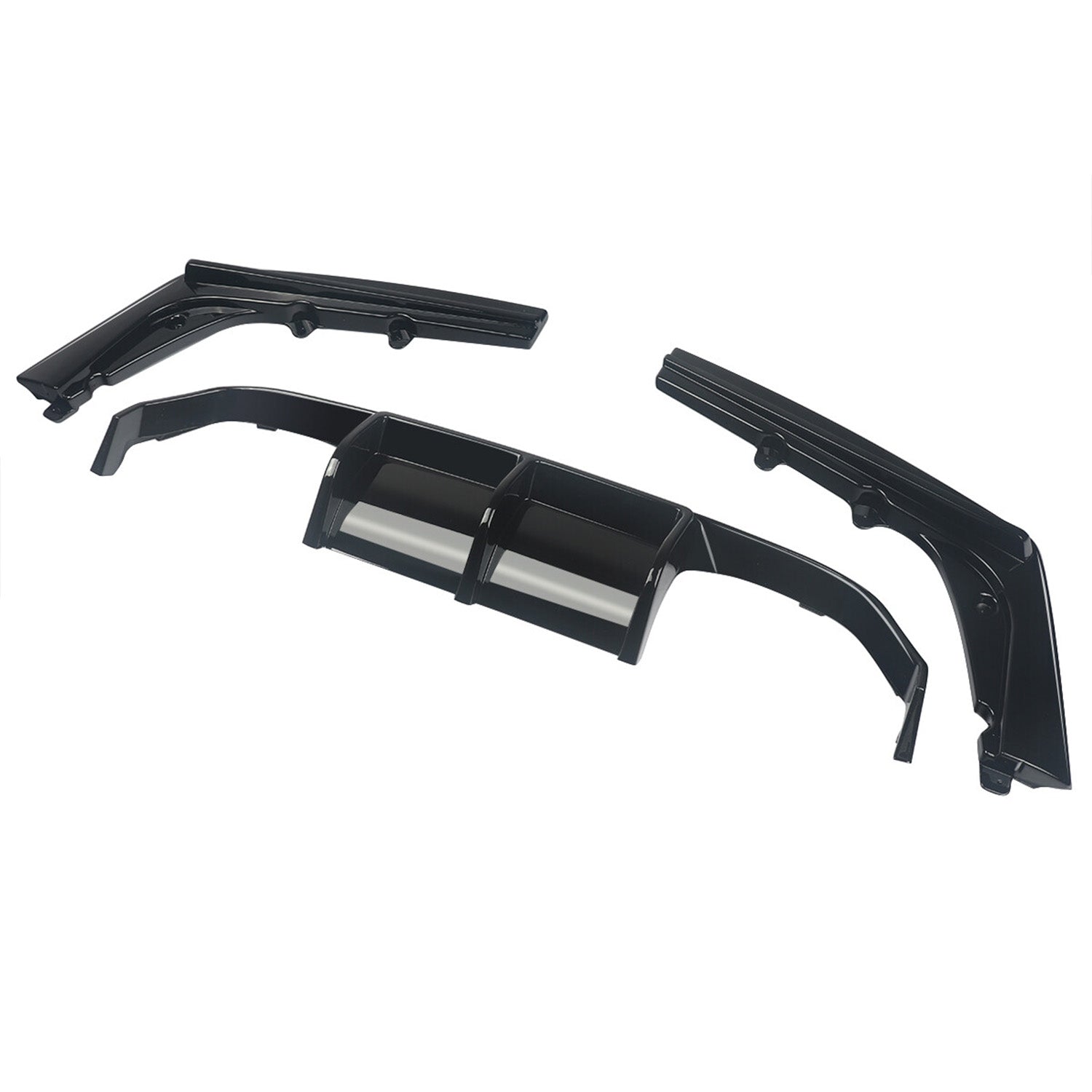BMW F80 M3 & F82/F83 M4 3-Piece Gloss Black Rear Diffuser